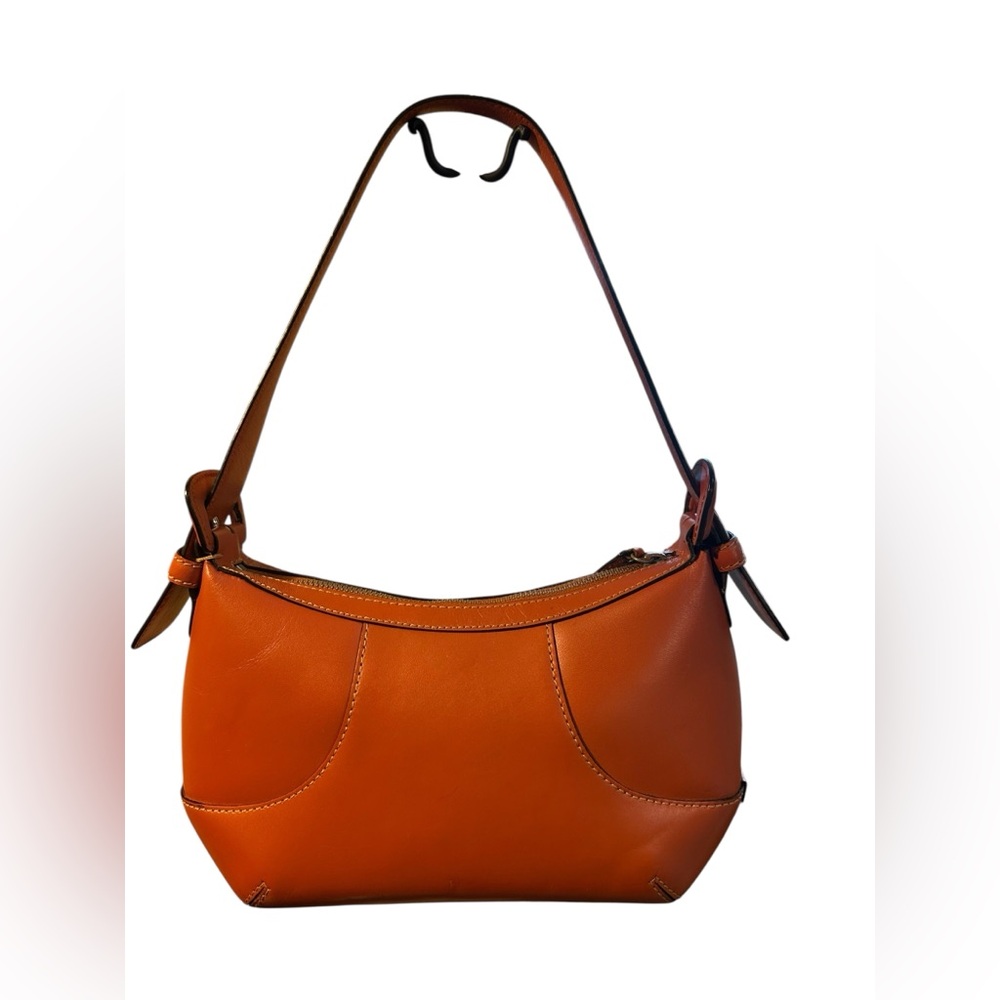 Cole Haan Orange Leather Shoulder Bag